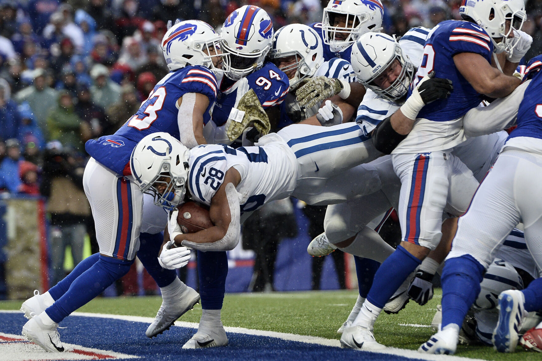 APTOPIX Colts Bills Football